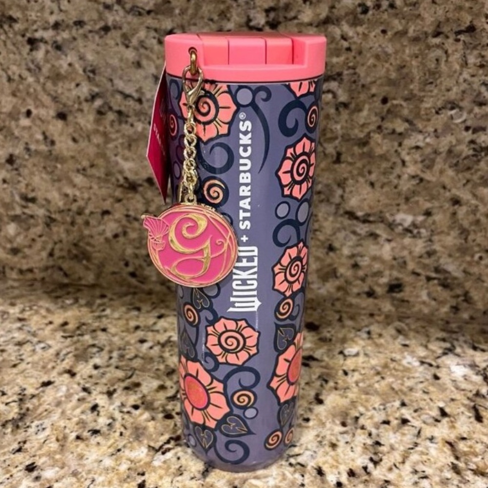 Wicked Glinda Starbucks Tumbler 16 oz NEW
